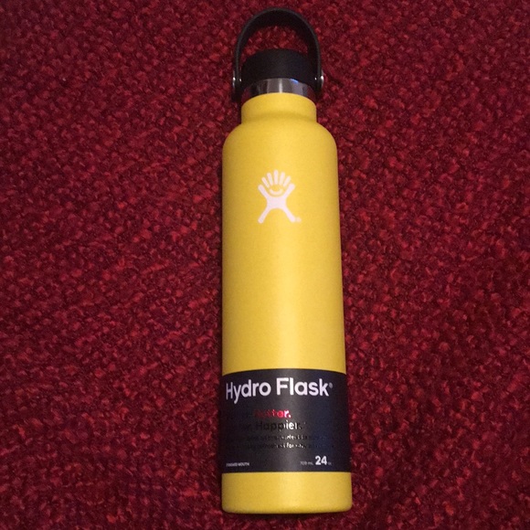 yellow 24 oz hydro flask